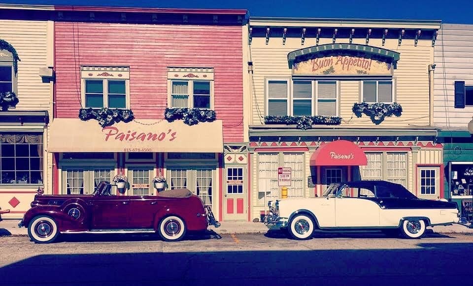 The Paisanos restaurant on Broadway Street, Richmond IL